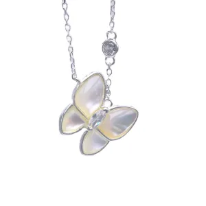قلادة فراشة أنيقة-Elegant butterfly necklace