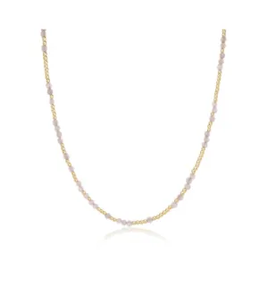 15" Choker Hope Unwritten Gemstone, Labradorite