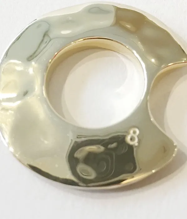 8UEDE/WAVER RING(GOLD)