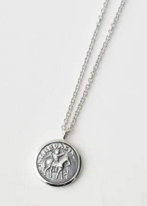 Coin Pendant Necklace 20.5