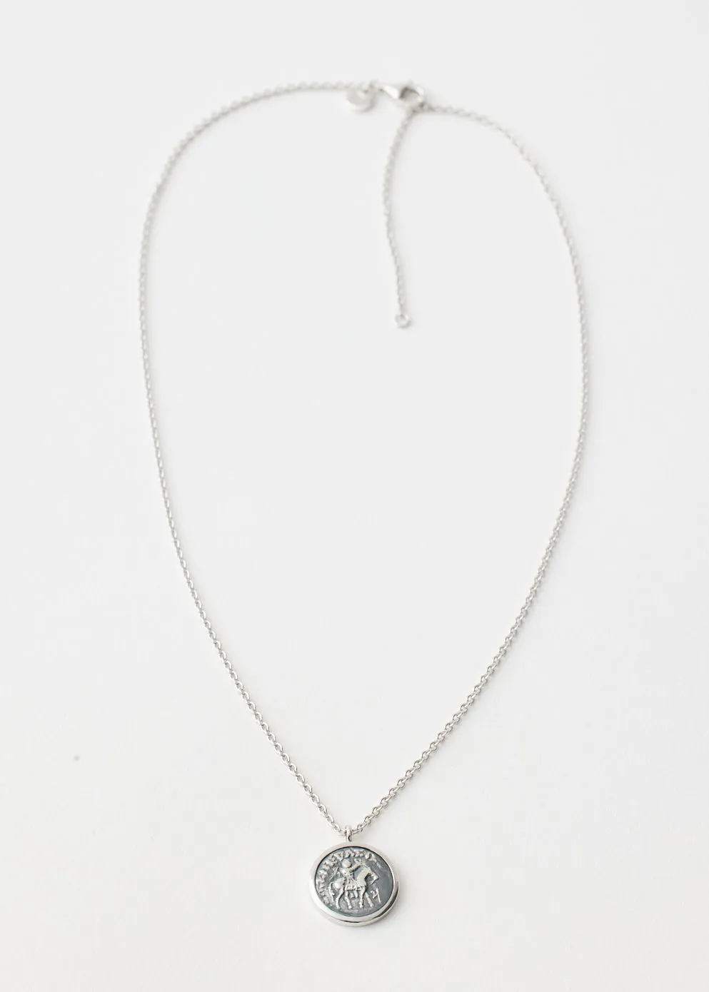 Coin Pendant Necklace 20.5