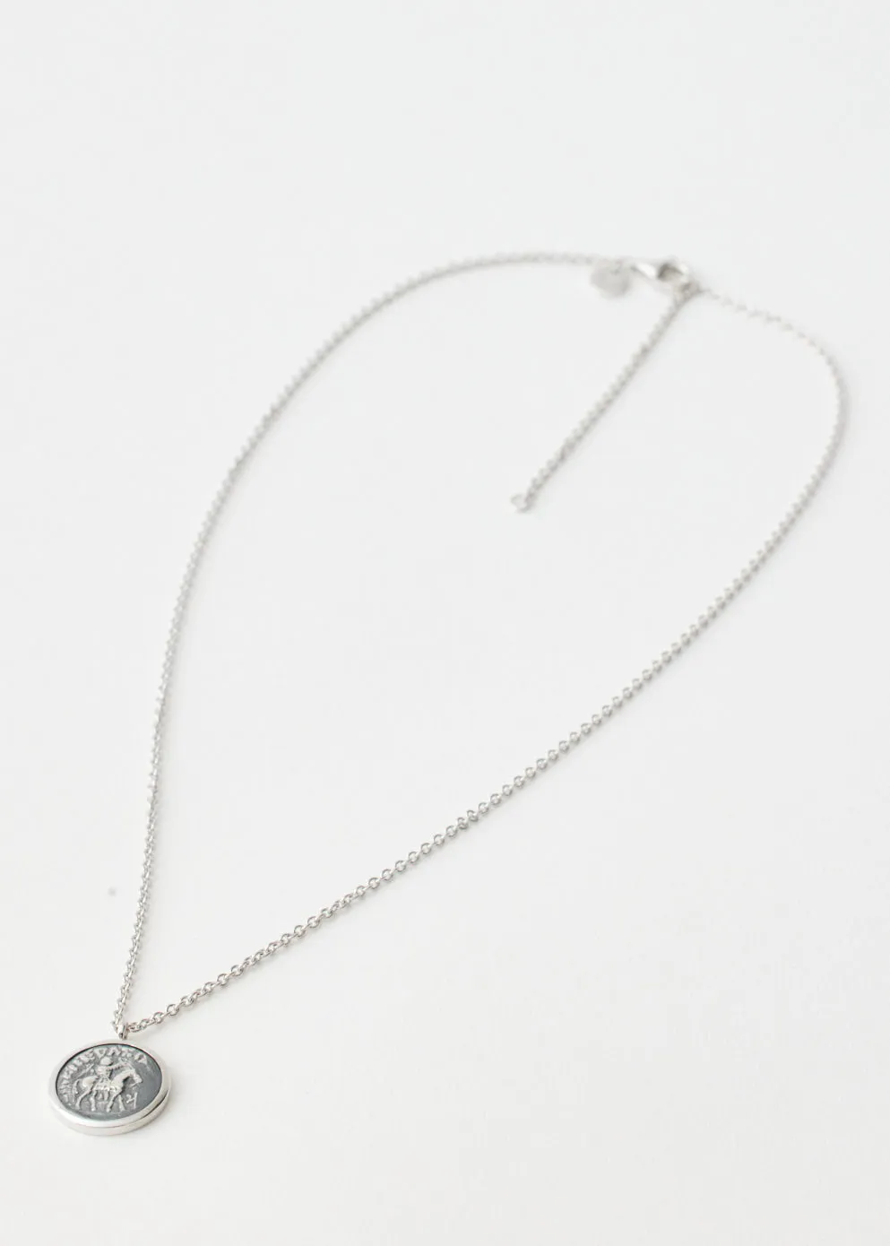 Coin Pendant Necklace 20.5