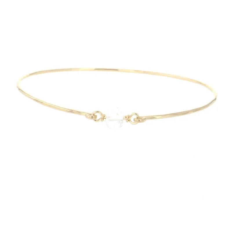 Gold Remy Bangle  by Lotus