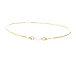 Gold Remy Bangle  by Lotus