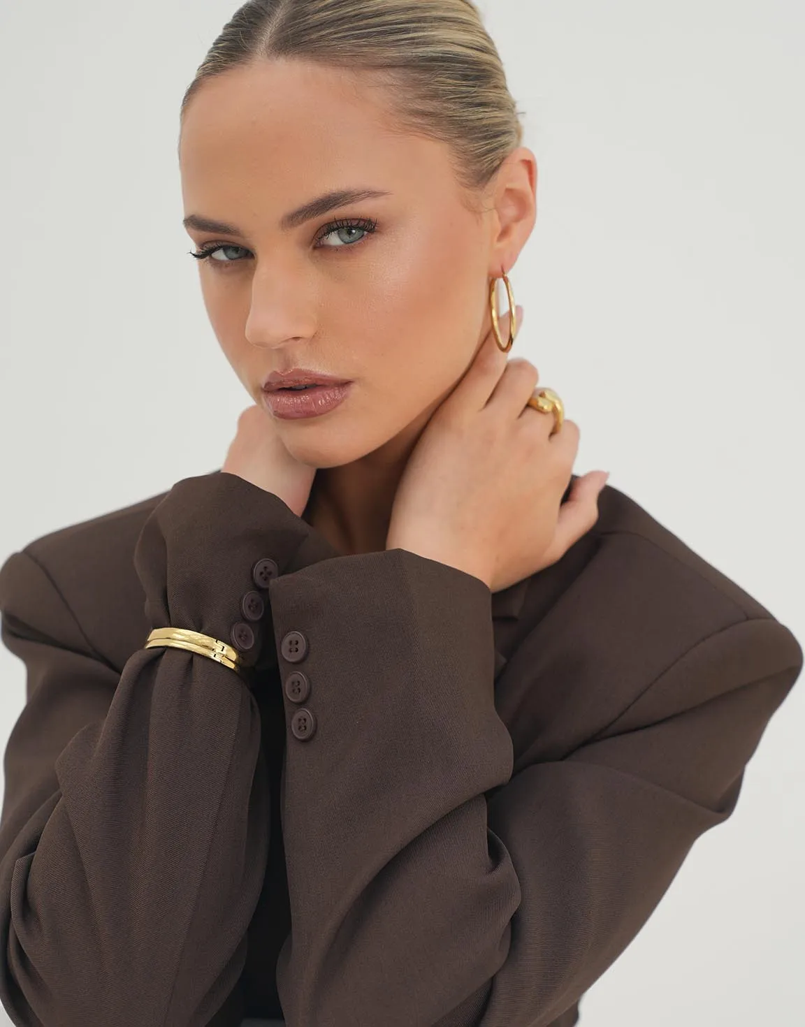 Gouden Medium Bangle - Armband