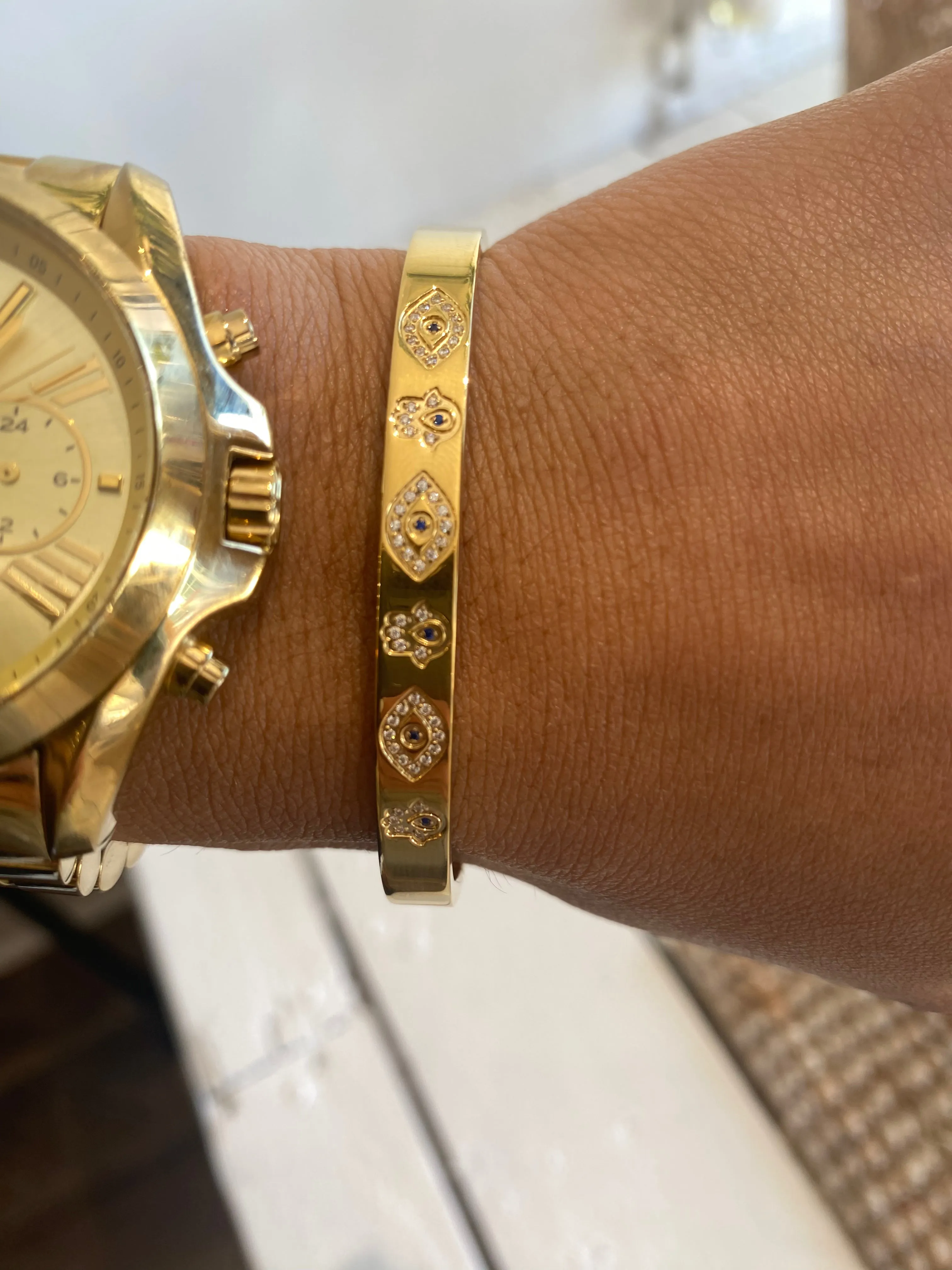 Hamsa Bangle