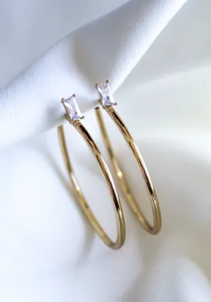 Kinsey Designs - Darra Hoop Large Earrings