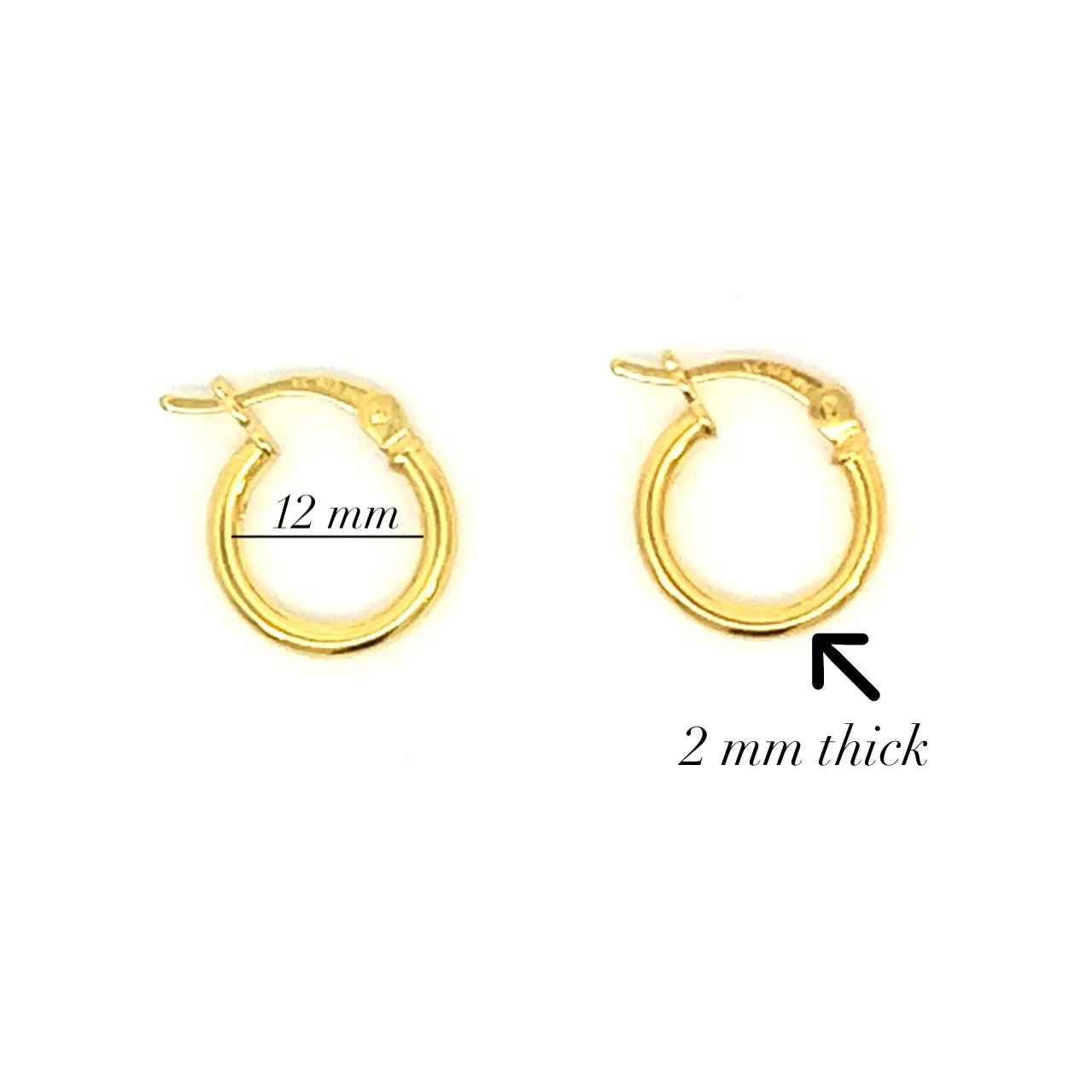 Maja Golden Hoop