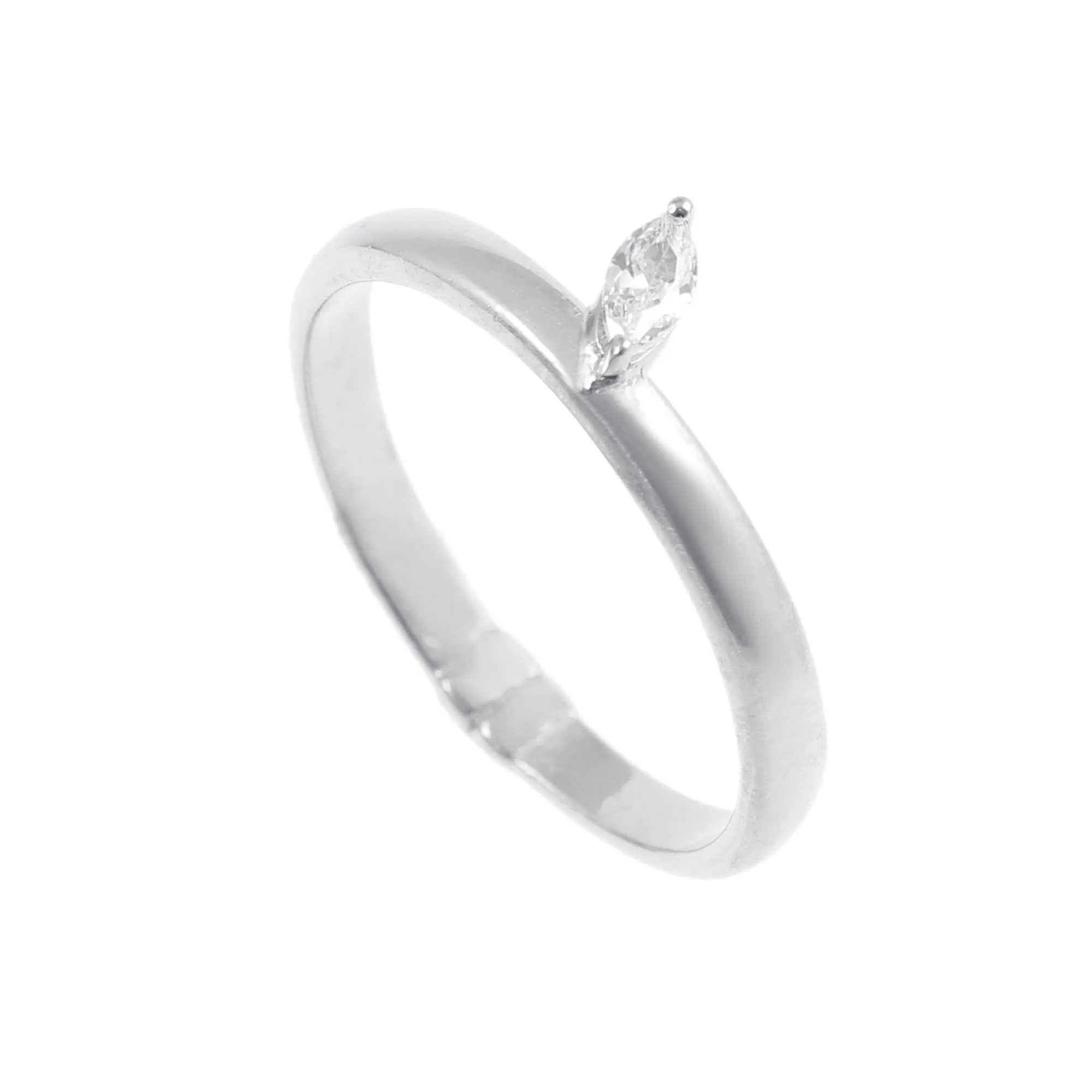 Marquise Ring Wedding Band Sterling Silver Promise Ring Dainty Delicate Rose Gold Art Deco Engagement Band Eternity Thin Stacking Ring 925
