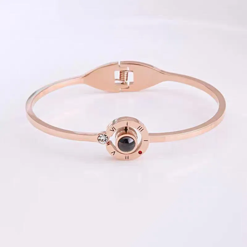 Memory Projection Of Bracelet Love In 100 Languages