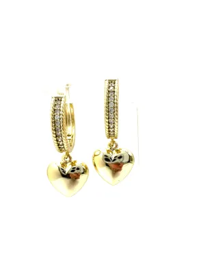Puffy Heart Earrings