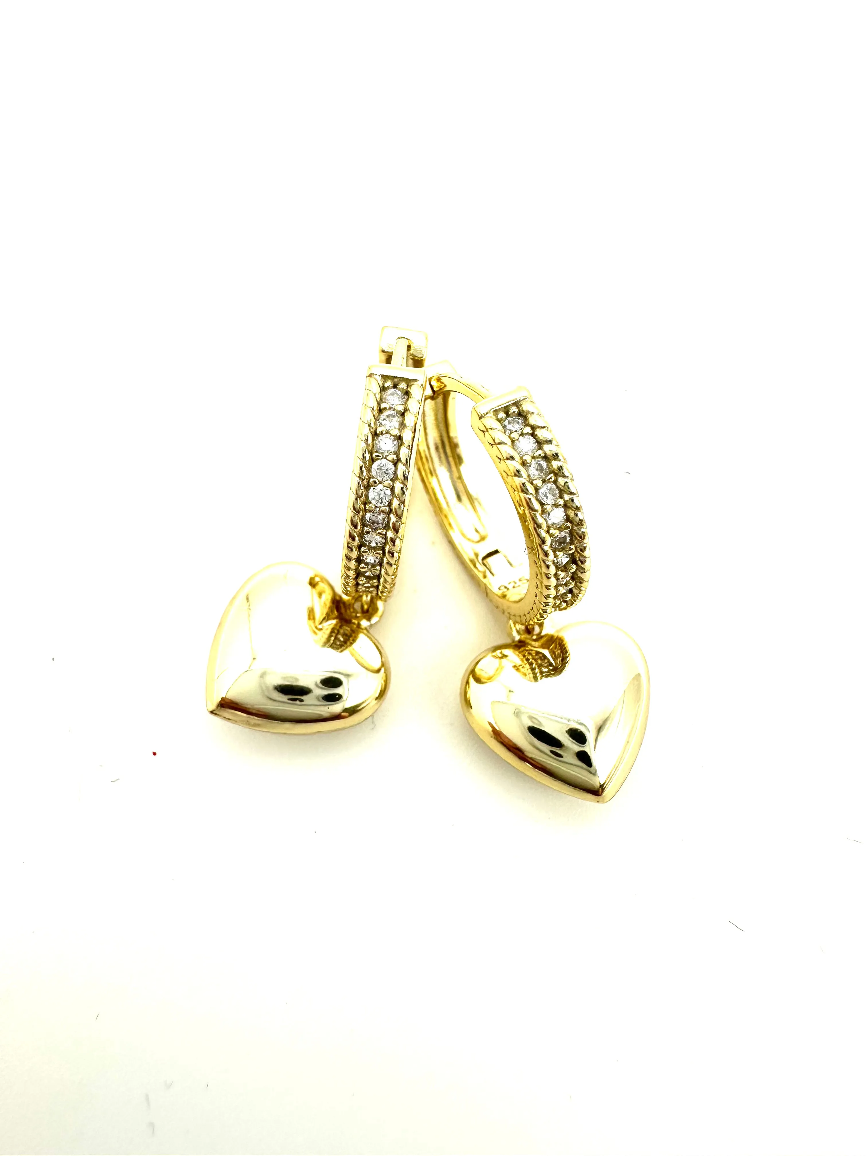 Puffy Heart Earrings
