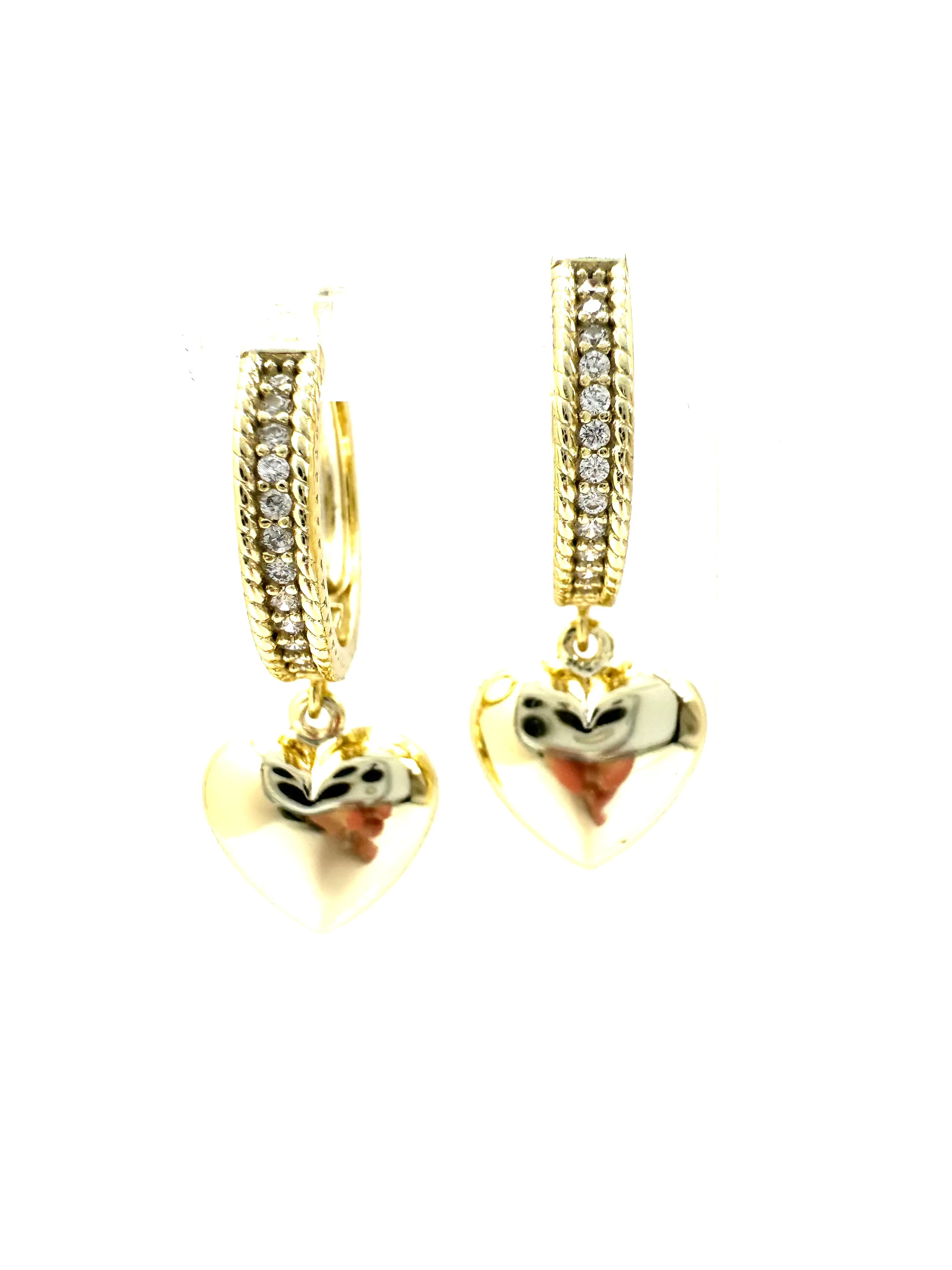 Puffy Heart Earrings