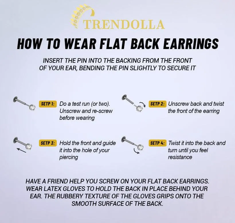 Sleeper Hoop Earrings